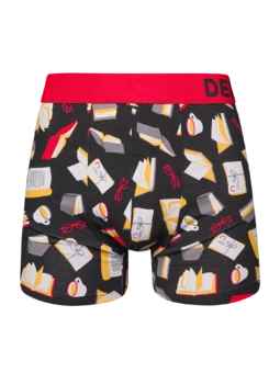 Boxer rigolo pour hommes Bibliophile
