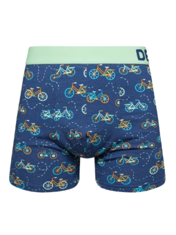 Veselé pánske boxerky Oranžový bicykel