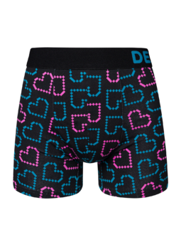 Boxer rigolo pour hommes Cœurs en pixels