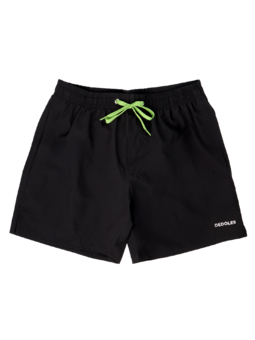 Short de bain noir véritable pour hommes