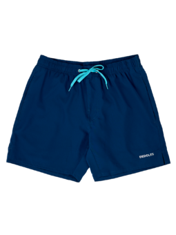 Short de bain bleu foncé pour hommes