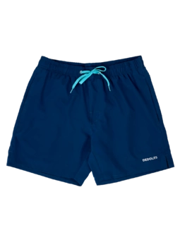 Short de bain bleu foncé pour hommes
