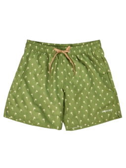 Short de bain rigolo pour hommes Palmiers