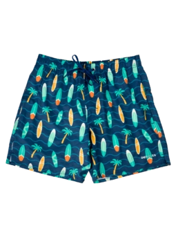 Short de bain rigolo pour hommes Surfer