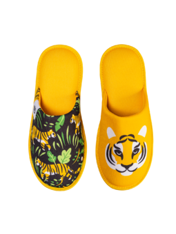 Veselé papuče Tiger v džungli
