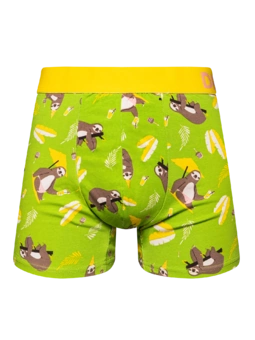 Lustige Boxershorts für Männer Party-Faultier
