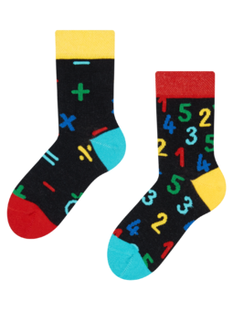 Veselé detské ponožky Čísla