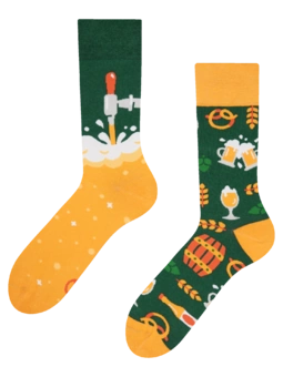 Chaussettes rigolotes Bistro de bière