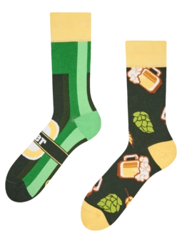 Chaussettes rigolotes Bière en bouteille