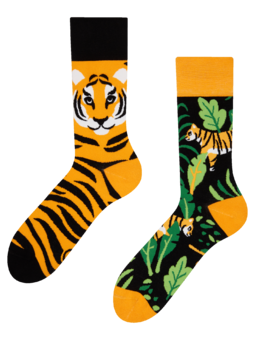 Veselé ponožky Tiger v džungli