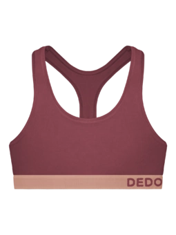 Bralette rouge terre pour femmes