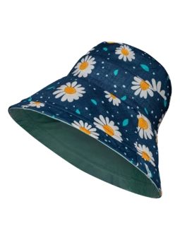 Chapeau bob rigolo Fleur de marguerite
