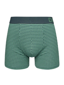 Boxer à motifs vert pastel pour hommes