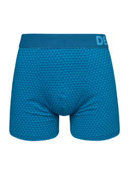 Boxer à motifs bleu émeraude pour hommes
