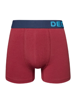 Tmavočervené pánske boxerky
