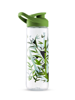 Gourde d’eau rigolote de 700 ml Panda et bambou