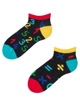 Socquettes rigolotes pour enfants Nombres