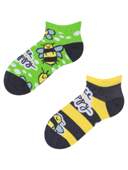 Socquettes rigolotes pour enfants Abeilles
