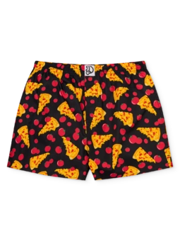 Caleçon rigolo pour hommes Pizza au fromage