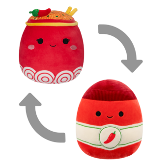 SQUISHMALLOWS 2v1 nudle Odion a sriracha Illia