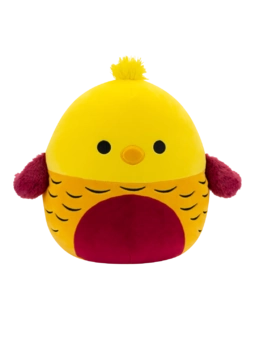 Peluche Squishmallows de 30 cm Beck le faisan doré