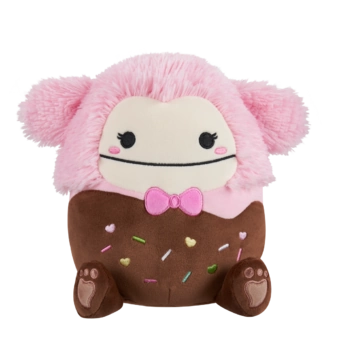 SQUISHMALLOWS Bigfoot v čokoláde - Brina, 20 cm