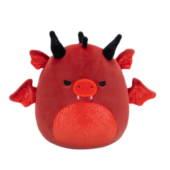 SQUISHMALLOWS Červený drak Salami, 20 cm