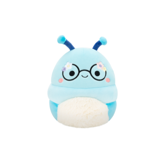 SQUISHMALLOWS Cordelia modrá húsenica, 20 cm