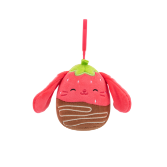 SQUISHMALLOWS klíčenka – Zajíc v čokoládě Gunda, 9 cm
