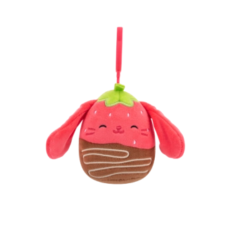 SQUISHMALLOWS klíčenka – Zajíc v čokoládě Gunda, 9 cm