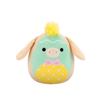 Peluche Squishmallows de 20 cm Kepler l'âne en biscuit