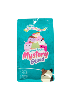 SQUISHMALLOWS Mystery balíček s voňavým plyšákem Mlsná partička
