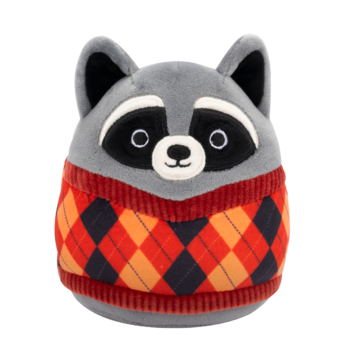 SQUISHMALLOWS Mýval Rocky, 20 cm