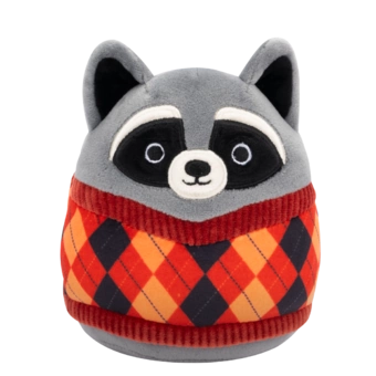 SQUISHMALLOWS Mýval Rocky, 20 cm