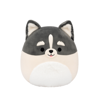 SQUISHMALLOWS Paolo sivobiely pomsky, 30 cm