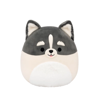 SQUISHMALLOWS Paolo sivobiely pomsky, 30 cm
