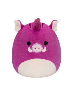 SQUISHMALLOWS Růžový divočák Jenna, 20 cm