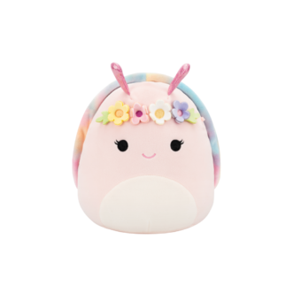 SQUISHMALLOWS Silvina ružový slimák, 20 cm