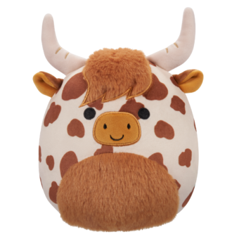 SQUISHMALLOWS Skotská krávička Alonzo, 20 cm
