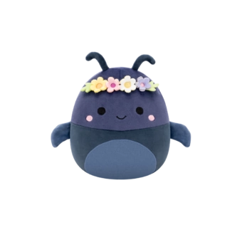 SQUISHMALLOWS Tyrone tmavomodrý chrobák, 20 cm