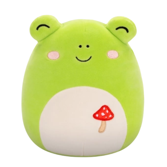 SQUISHMALLOWS Zelená žaba Wendy, 20 cm