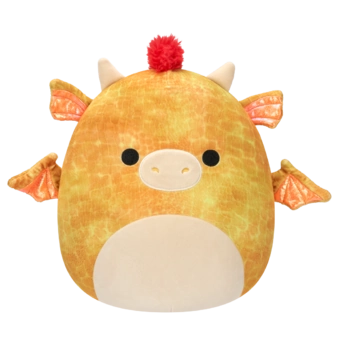 SQUISHMALLOWS Zlatý drak Dieric, 40 cm