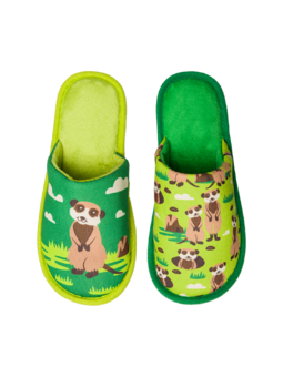 Pantoufles rigolotes Suricates