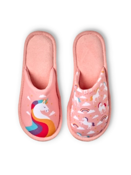 Pantoufles rigolotes Licorne dans les nuages