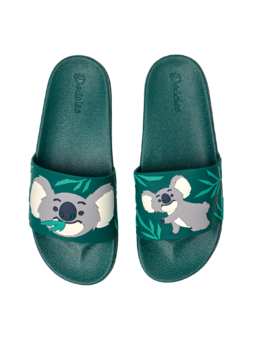 Veselé pantofle Koala a listy