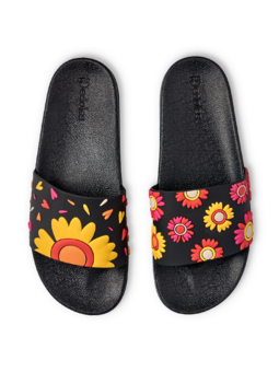 Sandales rigolotes Aime-moi, ne m’aime pas
