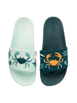 Sandales rigolotes Crabe de mer