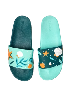 Sandales rigolotes Coquillages