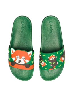 Sandales rigolotes Panda roux
