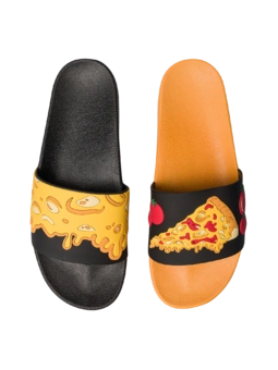 Veselé šľapky Syrová pizza 